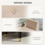 Sängbänk Lyx med Förvaring Sammet Beige 107 x 42 x 65 cm