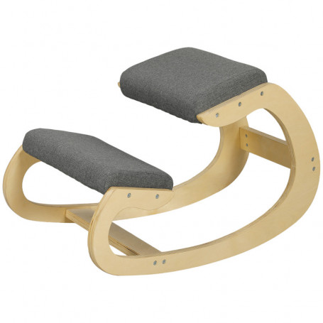 Ergonomisk Kontor Gung Knästol Grå