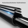 2x Push Up Bars Höjdjusterbar 80-105 cm Svart