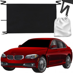 Universellt Fönsterskydd Mot Frost - Enkel Montering, Svart