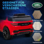 Elbil för Barn med Fjärrkontroll, Land Rover Discovery Röd