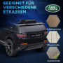 Elbil för Barn med Fjärrkontroll, Land Rover Discovery Svart