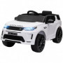 Elbil för Barn med Fjärrkontroll, Land Rover Discovery Vit