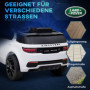 Elbil för Barn med Fjärrkontroll, Land Rover Discovery Vit