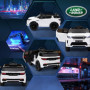 Elbil för Barn med Fjärrkontroll, Land Rover Discovery Vit