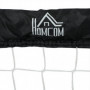 Fotbollsmål 2-pack Hopfällbar 90 x 36 x 60 cm Svart