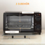 Miniugn 9 Liters  Justerbar Temperatur Svart