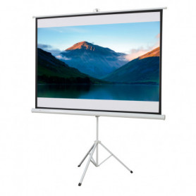 4:3 Projektionsduk med Golvstativ 84 tum 171 x 131 cm