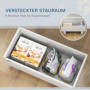 Hundskål Station med Förvaringsutrymme Vit 22 x 50 x 24 cm