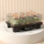 Mattork - Frukttork 6 Nivåer Dehydrator 40-70℃, 43 x 29,5 x 28 cm, ...