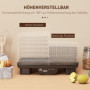 Mattork - Frukttork 6 Nivåer Dehydrator 40-70℃, 43 x 29,5 x 28 cm, ...