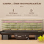 Mattork - Frukttork 6 Nivåer Dehydrator 40-70℃, 43 x 29,5 x 28 cm, ...