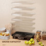 Mattork - Frukttork 6 Nivåer Dehydrator 40-70℃, 43 x 29,5 x 28 cm, ...