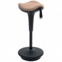 Balanspall, Rörlig Sits, Ergonomisk Höjdjusterbar 68,5-83,5 cm, Brun