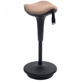 Balanspall, Rörlig Sits, Ergonomisk Höjdjusterbar 68,5-83,5 cm, Brun