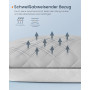 2-Pack Sovkudde Året Runt Komfort 80 x 80 cm, fyllning 1200 g Grå