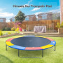 Trampoline Kantskydd Ø 244 cm Flerfärg