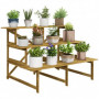 Växthylla 3 Trapp Nivåer 120 x 80 x 78 cm