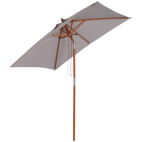 Parasoll Hopfällbart Tilt Justerbart 200 x 150 x 235 cm