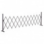 Saxgrind Utdragbar 35 - 300 cm Aluminium 103 cm (H) Brun