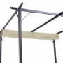 Pergola 3 x 3 m Altantak Skjuttak Beige