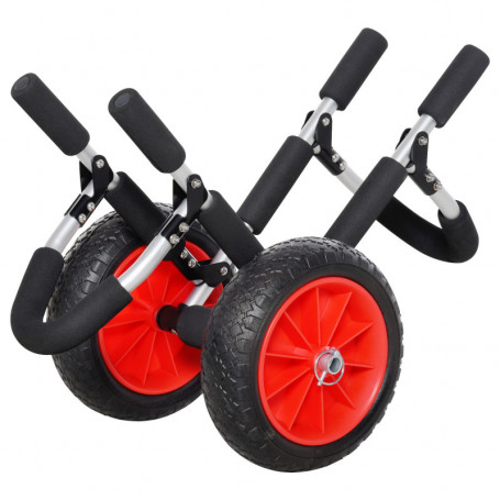 Vagn för Surfbrädor Hopfällbar upp till 45 kg 64 x 55 x 38,5 cm