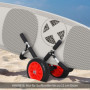 Vagn för Surfbrädor Hopfällbar upp till 45 kg 64 x 55 x 38,5 cm