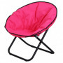 Campingstol - Trädgårdsstol Hopfällbar 80 x 80 x 75 cm Rosa