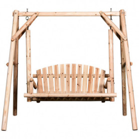 Hängbänk 2-sits - Trädgårdsgunga 187 x 137 x 167 cm