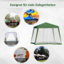 Paviljong med Myggnät 3 x 3 m