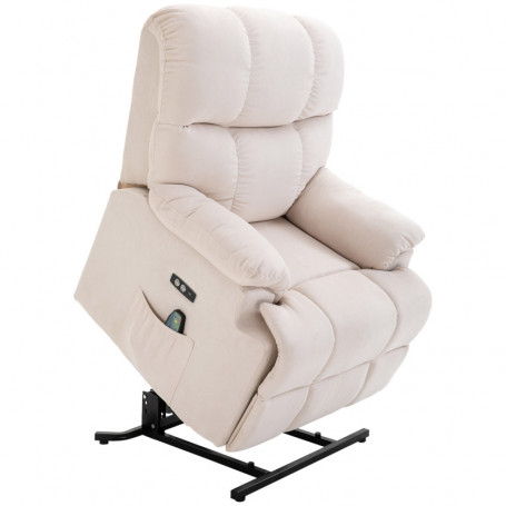 Relax Massagefåtölj med Ståhjälp Kräm