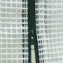 Växthus med Sidofönster Roll Up-dörr Vindtät 200 x 76 x 168 cm