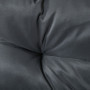 Loungeset 4 delar, Soffa, 2 Stolar, Bord med Glasskiva, Metallram