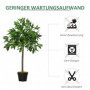 2 st Konstgjorda Växter Lagerträd 90 cm (H) Grön