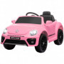 Elbil för Barn VW Beetle med Fjärrkontroll Rosa
