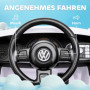 Elbil för Barn VW Beetle med Fjärrkontroll Vit