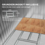 Redskapsbod med Ventilationsfönster Skjutdörrar 213 x 130 x 159 cm Grön