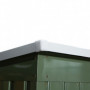 Redskapsbod med Ventilationsfönster Skjutdörrar 213 x 130 x 159 cm Grön