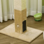 Klöspelare 79 cm (H) med Leksak Beige