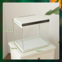 Akvarium 26 L med Filter LED-belysning, vattenpump 38 x 26 x 38 cm
