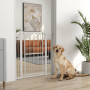 Hundgrind utan Borrning Justerbar 76 - 104 cm