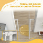 Hundgrind utan Borrning Justerbar 76 - 104 cm