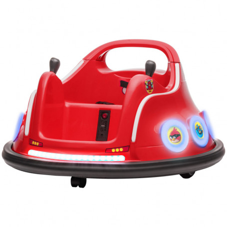 Radiobil Bumper Car 360° Rotation med Fjärrkontroll Röd