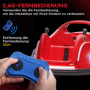 Radiobil Bumper Car 360° Rotation med Fjärrkontroll Röd