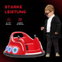 Radiobil Bumper Car 360° Rotation med Fjärrkontroll Röd