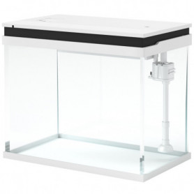 Akvarium 41 L med Filter LED-belysning, vattenpump 48 x 30 x 41 cm