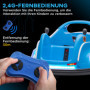Radiobil Bumper Car 360° Rotation med Fjärrkontroll Blå