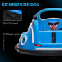Radiobil Bumper Car 360° Rotation med Fjärrkontroll Blå