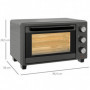 Miniugn 21 L 100°C-230°C  1400W pizzaugn