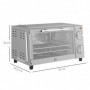 Miniugn 9 Liters  Justerbar Temperatur Silver
